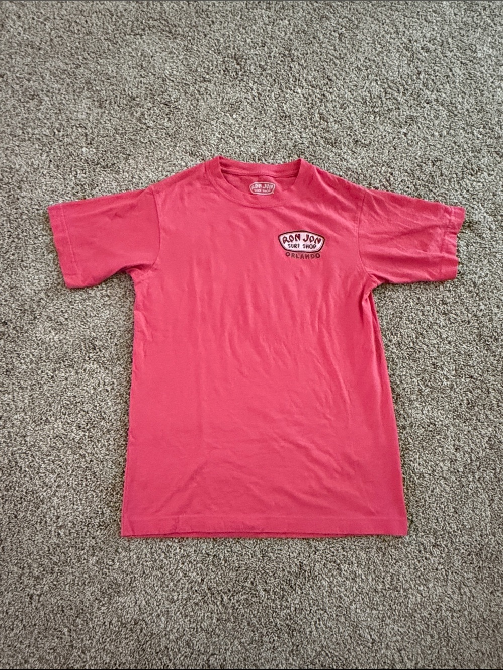 Ron Jon Pink Surf Orlando Logo Tee